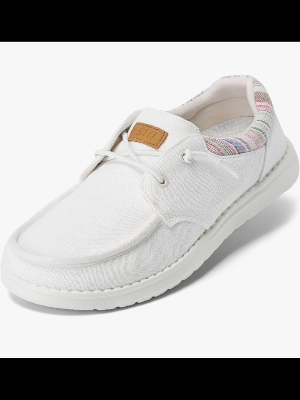 STQ Women's Lace up Loafers丨Orthopedic Comfotable Ultralight Boat Casual Shoes